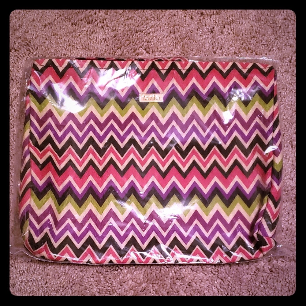 Tarte Chevron make up bag